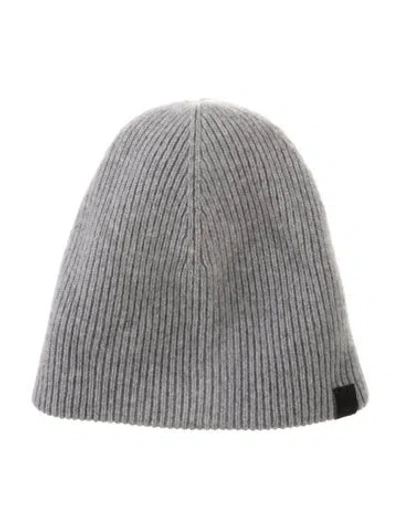 Pre-owned Rag & Bone Cashmere Knit Beanie In Gray