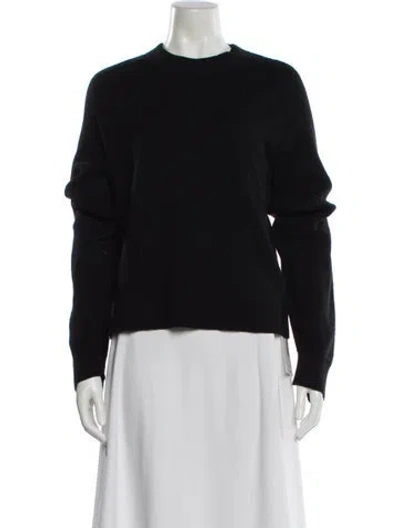 Pre-owned Rag & Bone Cashmere Mock Neck Sweater In Black