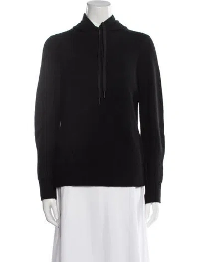 Pre-owned Rag & Bone Cashmere Mock Neck Sweater In Black