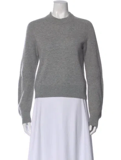 Pre-owned Rag & Bone Cashmere Mock Neck Sweater In Gray