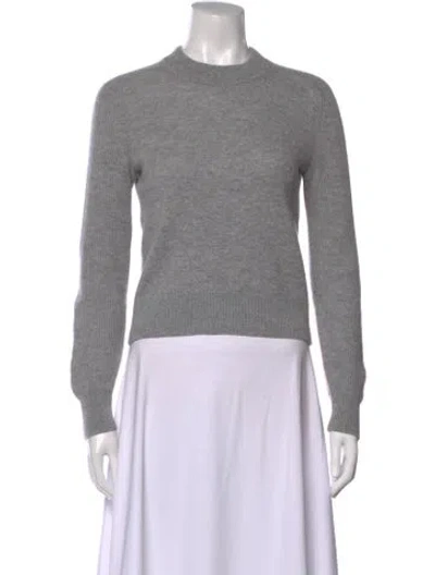 Pre-owned Rag & Bone Cashmere Mock Neck Sweater In Gray