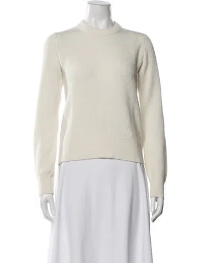 Pre-owned Rag & Bone Cashmere Mock Neck Sweater In Neutral