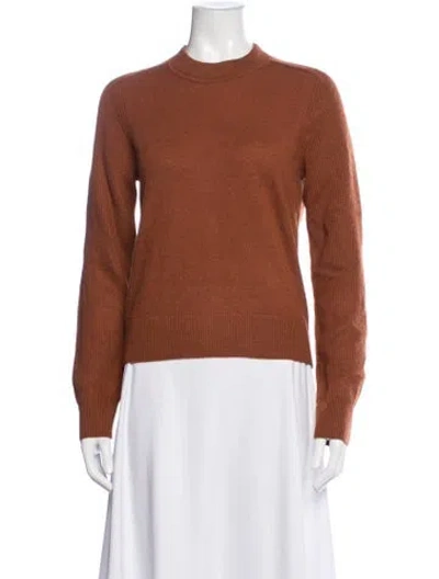 Pre-owned Rag & Bone Cashmere Mock Neck Sweater In Neutrals