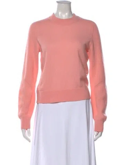 Pre-owned Rag & Bone Cashmere Mock Neck Sweater In Pink