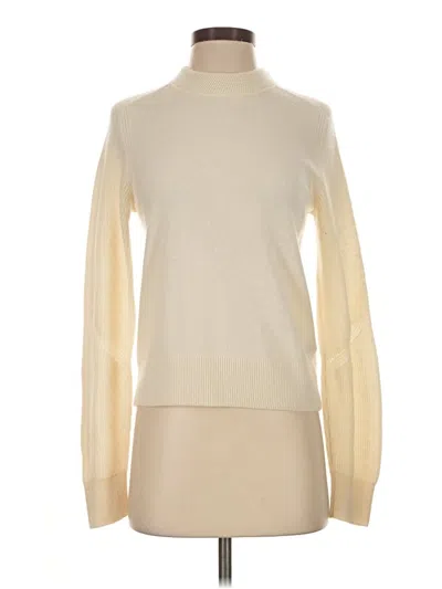 Pre-owned Rag & Bone Cashmere Pullover Sweater In Ivory
