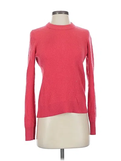Pre-owned Rag & Bone Cashmere Pullover Sweater In Pink