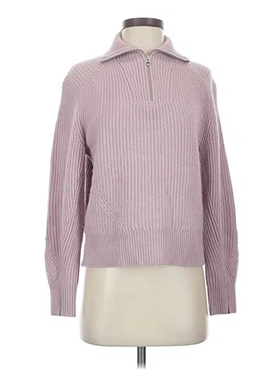 Pre-owned Rag & Bone Cashmere Pullover Sweater In Purple