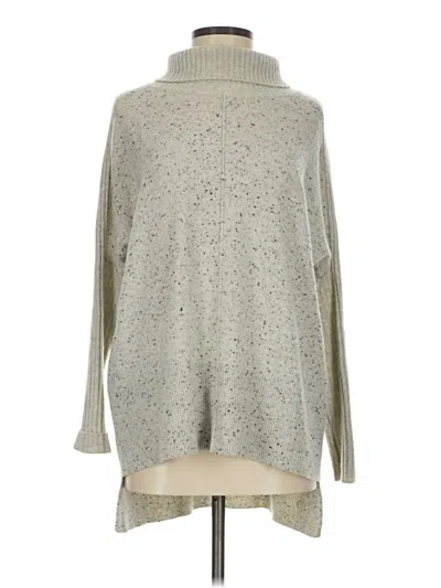 Pre-owned Rag & Bone Cashmere Pullover Sweater In Silver
