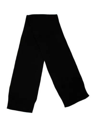 Pre-owned Rag & Bone Cashmere Scarf In Black
