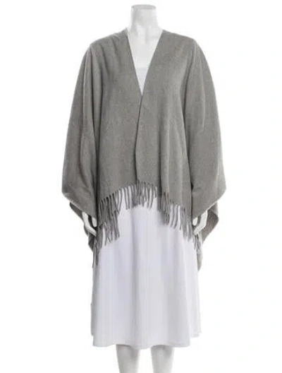Pre-owned Rag & Bone Cashmere Shawl W/ Tags In Grey