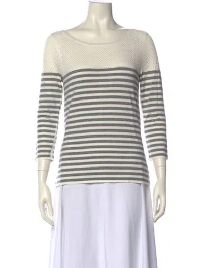 Pre-owned Rag & Bone Cashmere Striped Sweater