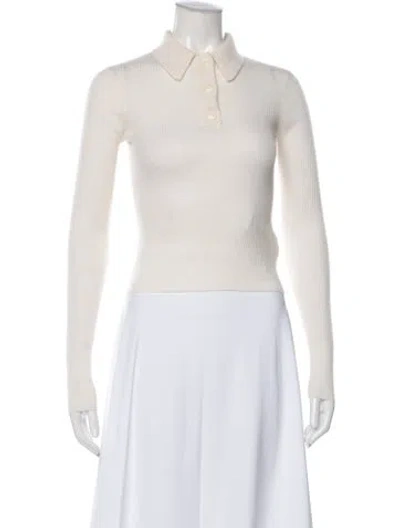 Pre-owned Rag & Bone Cashmere Sweater W/ Tags In Neutral