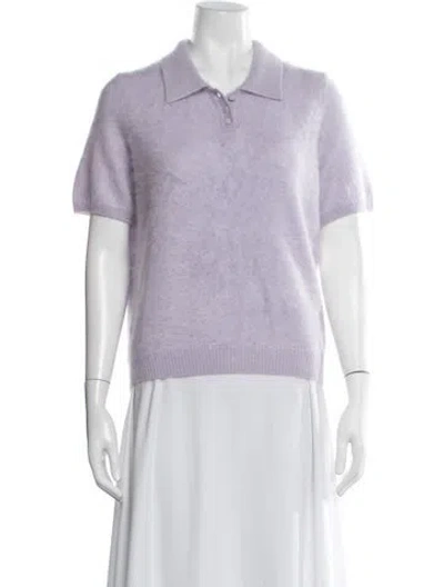 Pre-owned Rag & Bone Cashmere Sweater W/ Tags In Purple