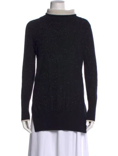 Pre-owned Rag & Bone Cashmere Turtleneck Sweater In Black