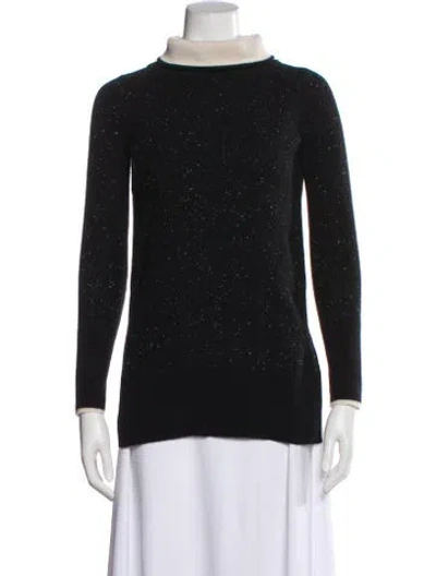 Pre-owned Rag & Bone Cashmere Turtleneck Sweater In Black