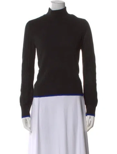 Pre-owned Rag & Bone Cashmere Turtleneck Sweater In Black