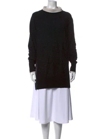 Pre-owned Rag & Bone Cashmere Turtleneck Sweater In Black