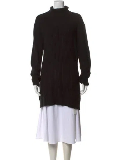 Pre-owned Rag & Bone Cashmere Turtleneck Sweater In Black
