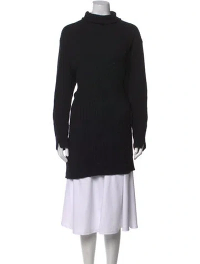 Pre-owned Rag & Bone Cashmere Turtleneck Sweater In Black
