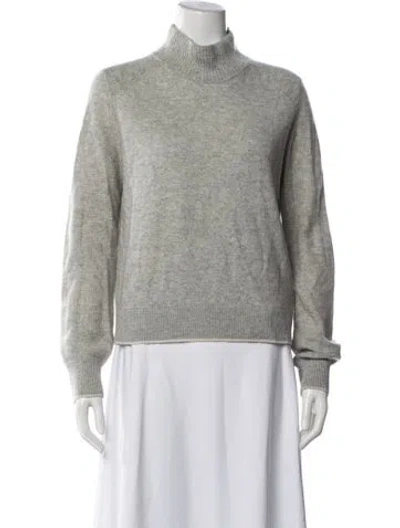 Pre-owned Rag & Bone Cashmere Turtleneck Sweater In Blue