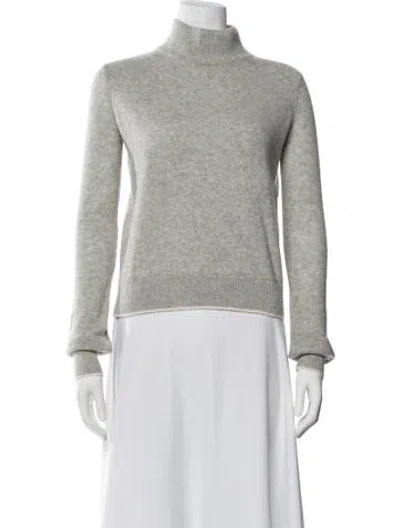 Pre-owned Rag & Bone Cashmere Turtleneck Sweater In Gray