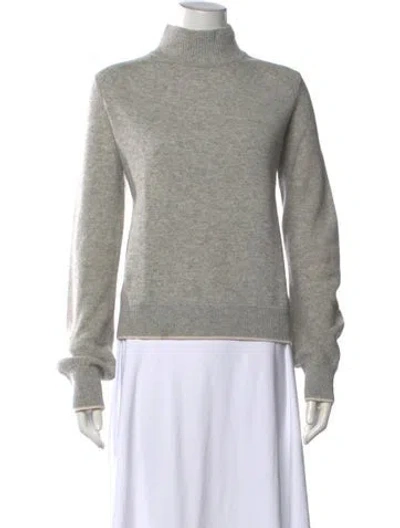 Pre-owned Rag & Bone Cashmere Turtleneck Sweater In Grey