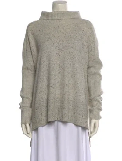 Pre-owned Rag & Bone Cashmere Turtleneck Sweater In Neutral