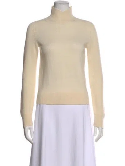 Pre-owned Rag & Bone Cashmere Turtleneck Sweater W/ Tags In Neutral