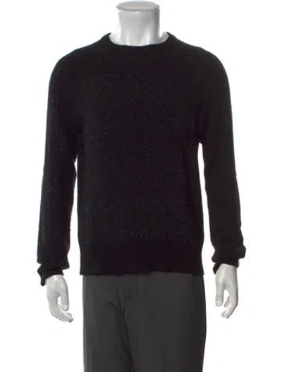 Pre-owned Rag & Bone Cashmere Tweed Pattern Pullover In Grey