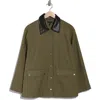 Rag & Bone Khaki Cassidy Cotton Jacket In Green