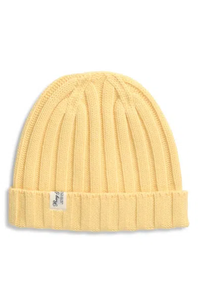 Rag & Bone Cassidy Cashmere Beanie In Yellow