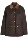 Rag & Bone Cassidy Coated Cotton Canvas Jacket In Brown