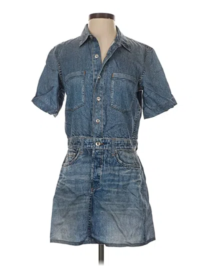 Pre-owned Rag & Bone Casual Dress In Blue