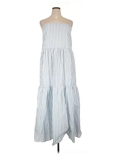 Pre-owned Rag & Bone Casual Dress In Blue