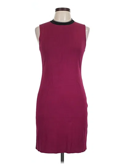 Rag & Bone Casual Dress In Burgundy