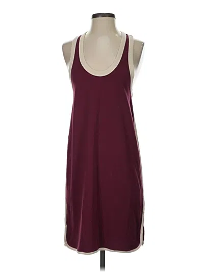 Pre-owned Rag & Bone Casual Dress In Burgundy