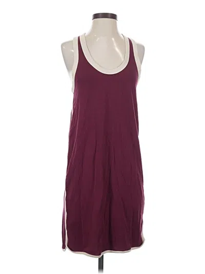 Pre-owned Rag & Bone Casual Dress In Burgundy