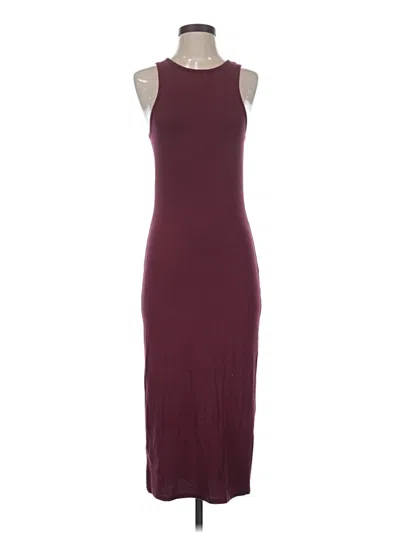 Pre-owned Rag & Bone Casual Dress In Burgundy