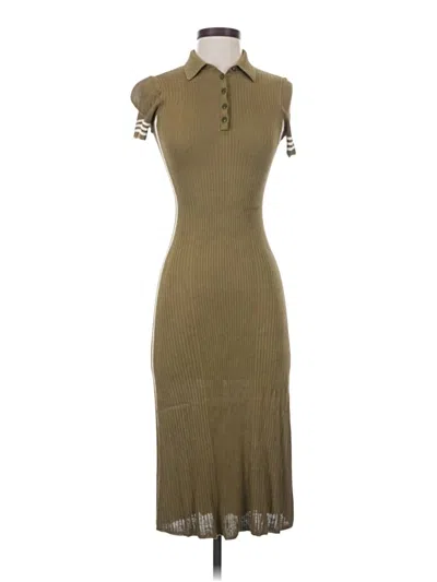 Pre-owned Rag & Bone Casual Dress In Green