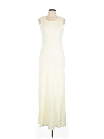 Rag & Bone Carine Crochet Tank Maxi Dress In Gold