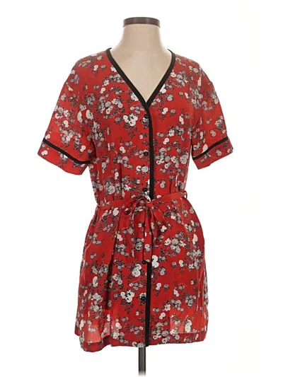Pre-owned Rag & Bone Casual Dress In Red