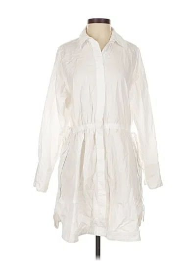 Pre-owned Rag & Bone Casual Dress In White