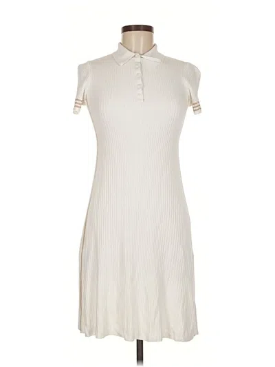 Pre-owned Rag & Bone Casual Dress In White