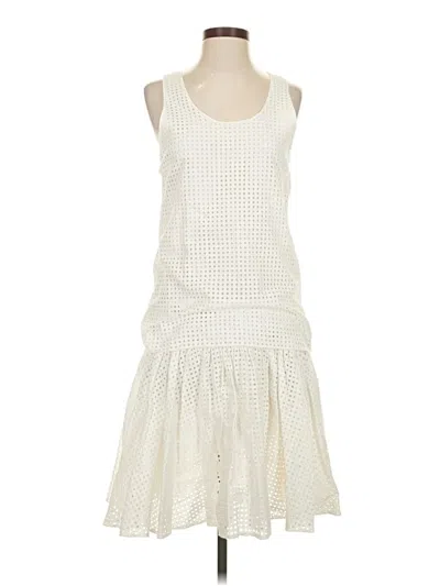 Pre-owned Rag & Bone Casual Dress In White