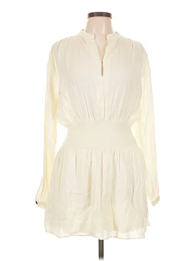 Pre-owned Rag & Bone Casual Dress In White