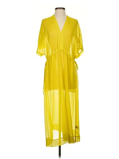 Pre-owned Rag & Bone Casual Dress In Yellow