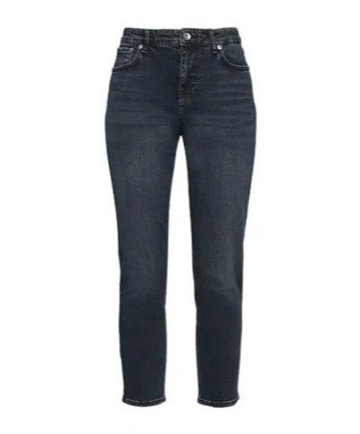 Rag & Bone Mid-waist Stretch Jeans In Blue