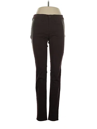 Pre-owned Rag & Bone Casual Pants In Burgundy