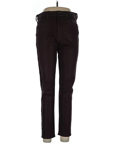 Pre-owned Rag & Bone Casual Pants In Burgundy