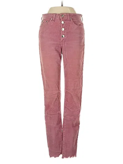 Pre-owned Rag & Bone Casual Pants In Burgundy